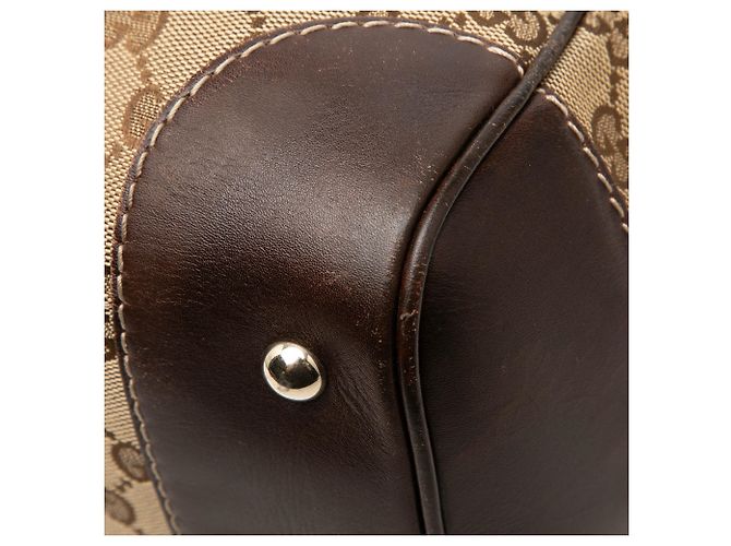 Tote Gucci GG Canvas Web Mayfair Bege - vista 6
