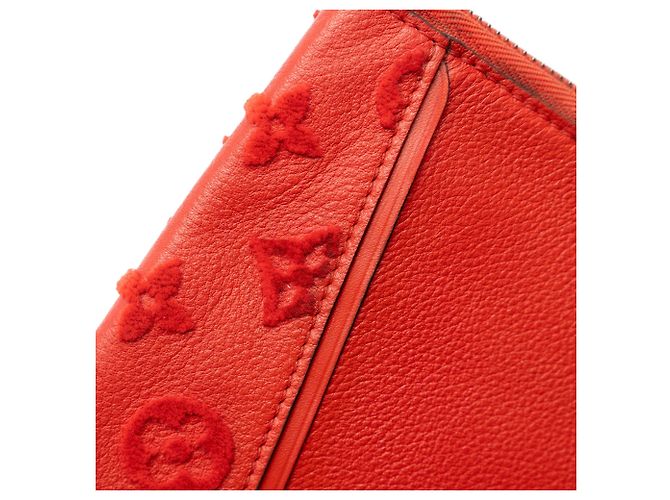Borsa Clutch Louis Vuitton Veau Cachemire W Rossa Rosso - vista 7