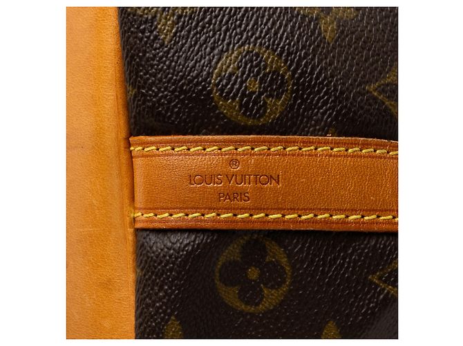 Borsa a secchiello Louis Vuitton Monogram Petit Noe Marrone - vista 5