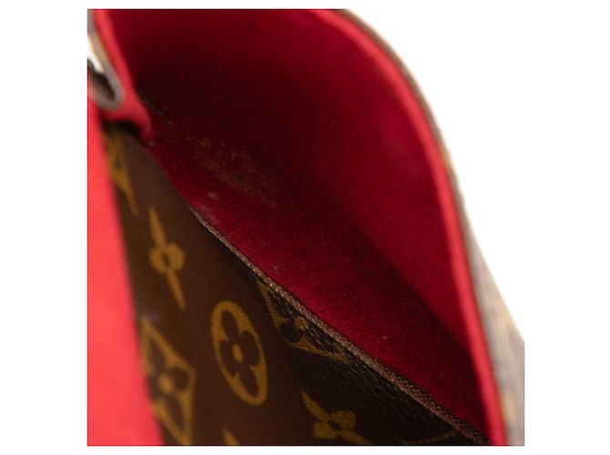Borsa a tracolla Louis Vuitton Monogram Viva Cite MM Marrone - vista 6