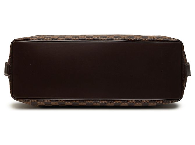 Borsa a tracolla Louis Vuitton Damier Ebene Chelsea Marrone - vista 3