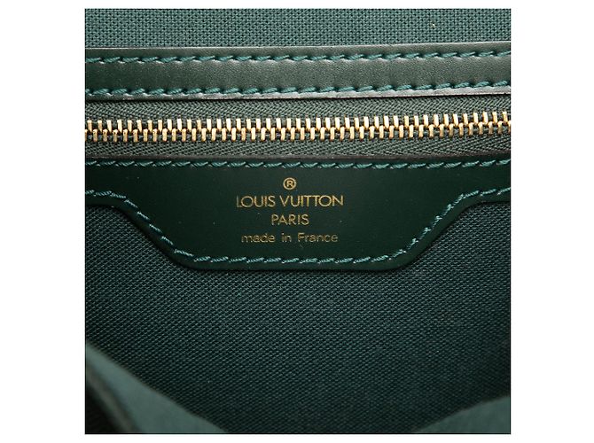 Borsa a tracolla Louis Vuitton Taiga Yaranga Verde - vista 5