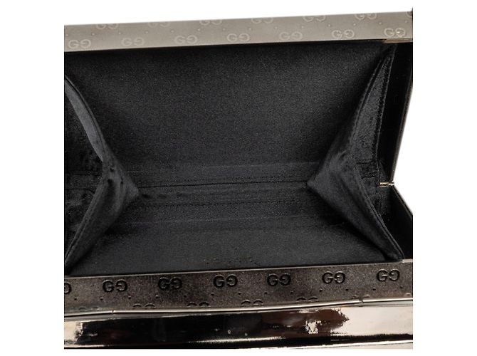 Bolsa de metal Silver Gucci Micro GG Prata - vista 4