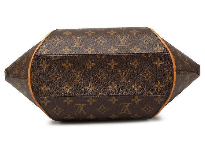 Borsa Louis Vuitton Monogram Ellipse MM Marrone - vista 3