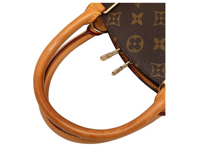 Borsa Louis Vuitton Monogram Ellipse MM Marrone - vista 7