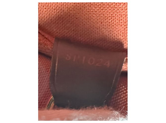 Borsa Louis Vuitton Damier Ebene Nolita Marrone - vista 11