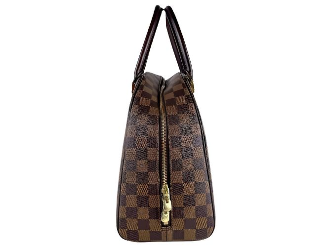 Borsa Louis Vuitton Damier Ebene Nolita Marrone - vista 13