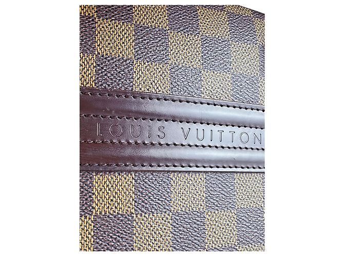 Borsa Louis Vuitton Damier Ebene Nolita Marrone - vista 6