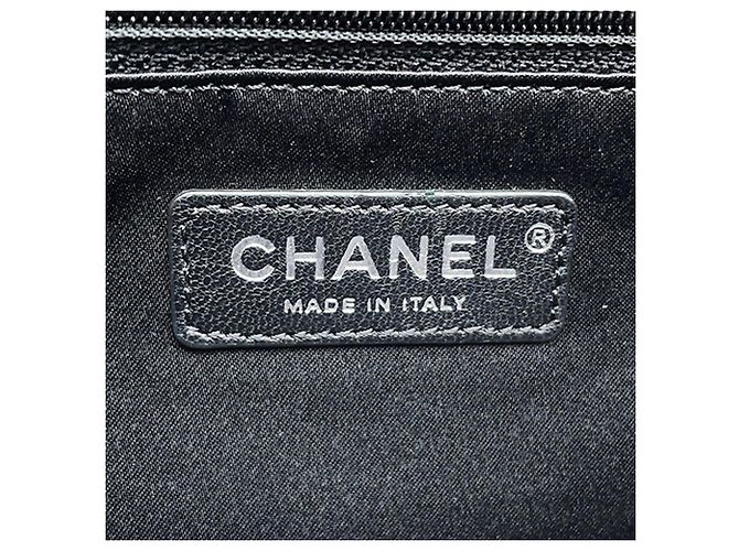 Bolsa Chanel Astronaut Essentials de tweed acolchoado e nylon preta Preto - vista 6