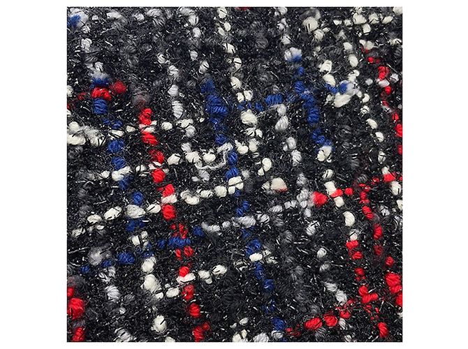 Bolsa Chanel Astronaut Essentials de tweed acolchoado e nylon preta Preto - vista 9