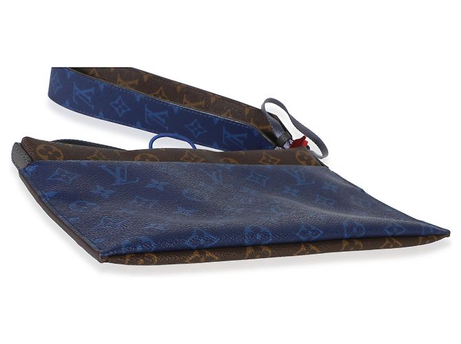 Bolsa Outdoor Louis Vuitton Monogram Canvas Pacific Blue Azul - vista 7