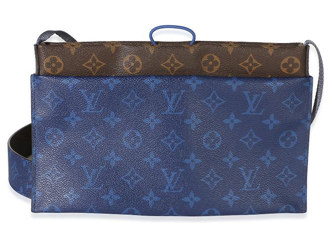 Bolsa Outdoor Louis Vuitton Monogram Canvas Pacific Blue Azul - vista 8