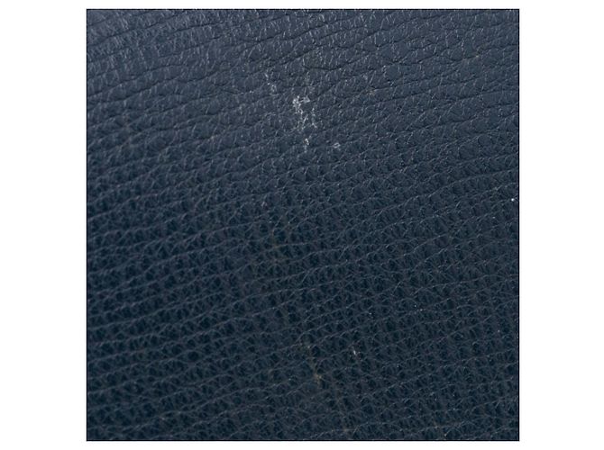 Borsa a tracolla Derby Macken Burberry House Check in tela blu e pelle - vista 9