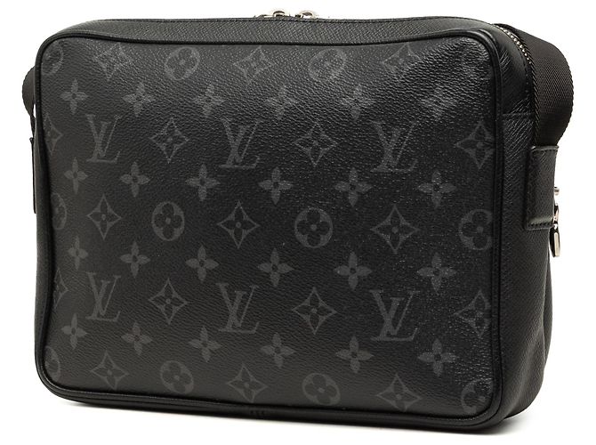 Borsa a tracolla Louis Vuitton Monogram Taigarama Outdoor Nera Nero - vista 2