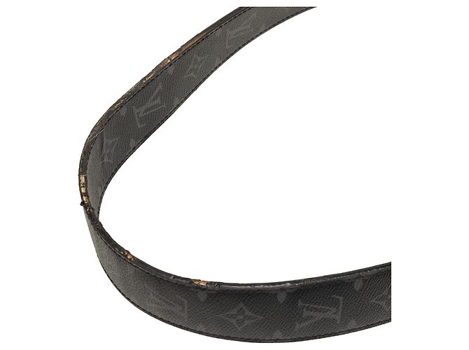 Borsa a tracolla Louis Vuitton Monogram Taigarama Outdoor Nera Nero - vista 7