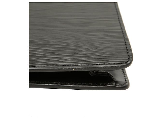 Borsa Business Louis Vuitton Epi Serviette Conseiller Nera Nero - vista 6