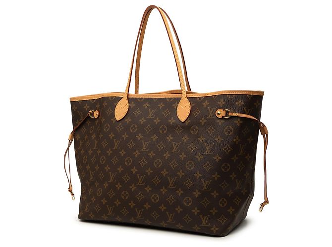 Borsa Tote Louis Vuitton Monogram Neverfull GM Marrone - vista 2