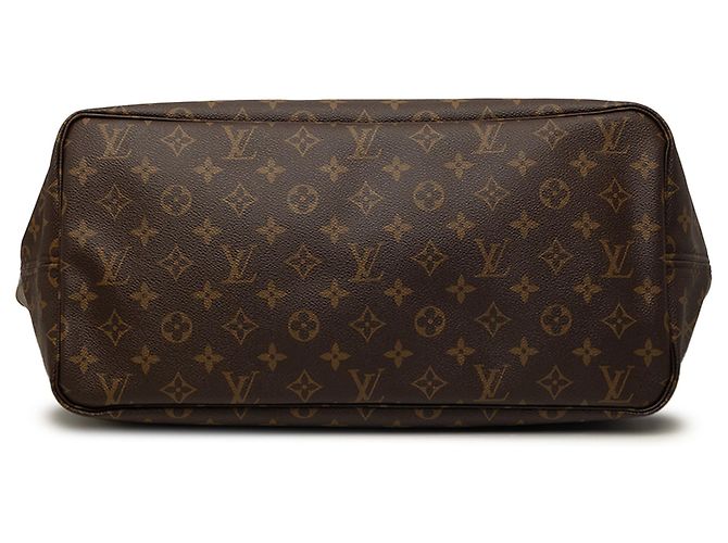 Borsa Tote Louis Vuitton Monogram Neverfull GM Marrone - vista 3