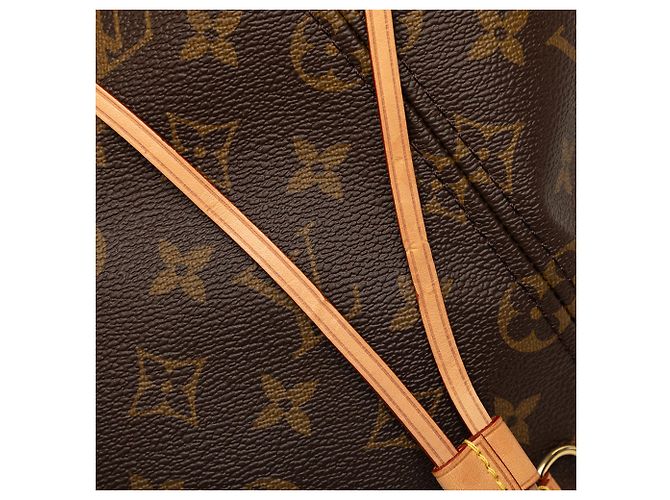 Borsa Tote Louis Vuitton Monogram Neverfull GM Marrone - vista 6