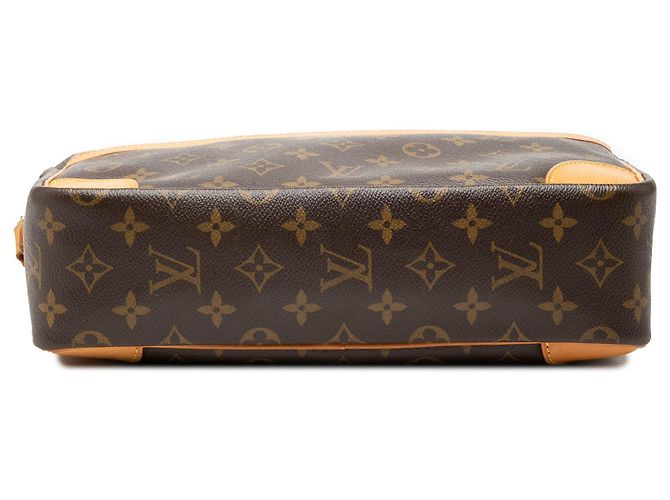 Borsa a tracolla Louis Vuitton Monogram Trocadero 30 Marrone - vista 3