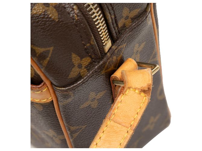 Borsa a tracolla Louis Vuitton Monogram Trocadero 30 Marrone - vista 7