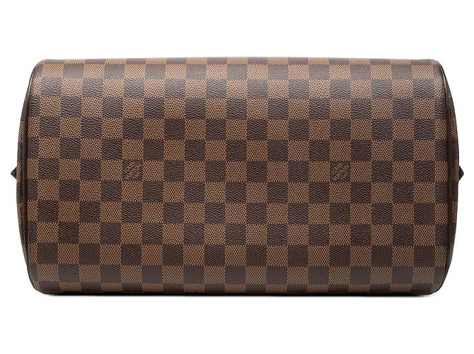 Brown Louis Vuitton Damier Ebene Ribera MM Handbag - view 3
