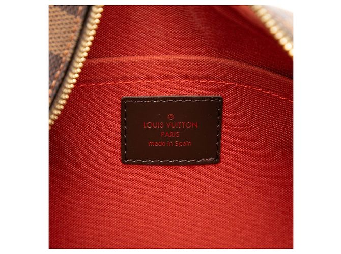 Brown Louis Vuitton Damier Ebene Ribera MM Handbag - view 5
