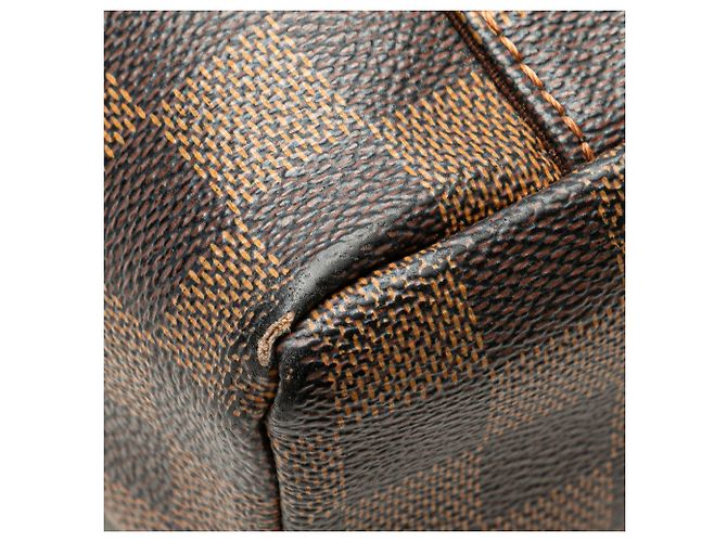 Bolso bandolera Louis Vuitton Damier Ebene Olav PM marrón Castaño - vista 10