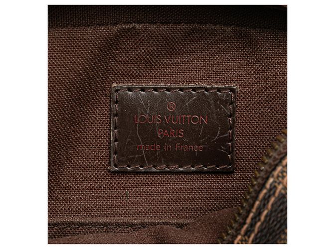 Bolso bandolera Louis Vuitton Damier Ebene Olav PM marrón Castaño - vista 5