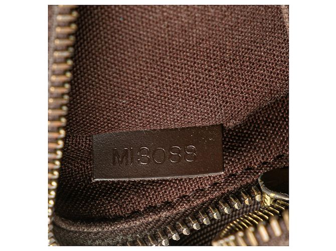 Bolso bandolera Louis Vuitton Damier Ebene Olav PM marrón Castaño - vista 6