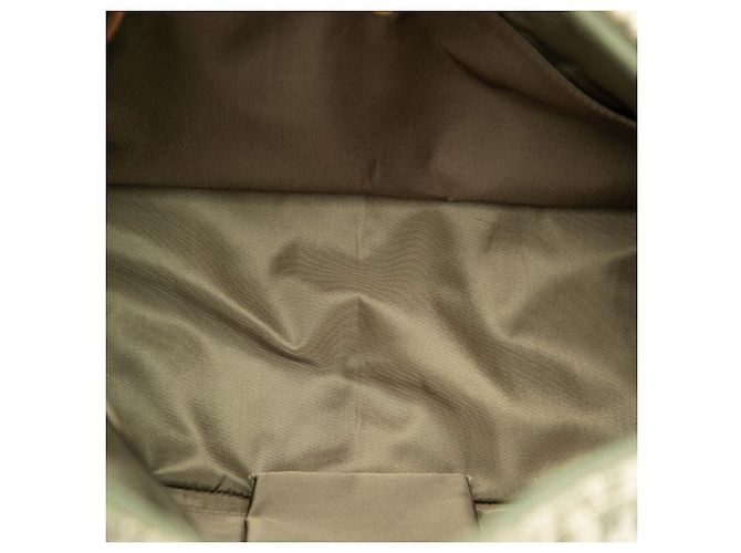 Diorissimo Canvas Double Saddle Bowler Bag Handtasche in Grün - Ansicht 4