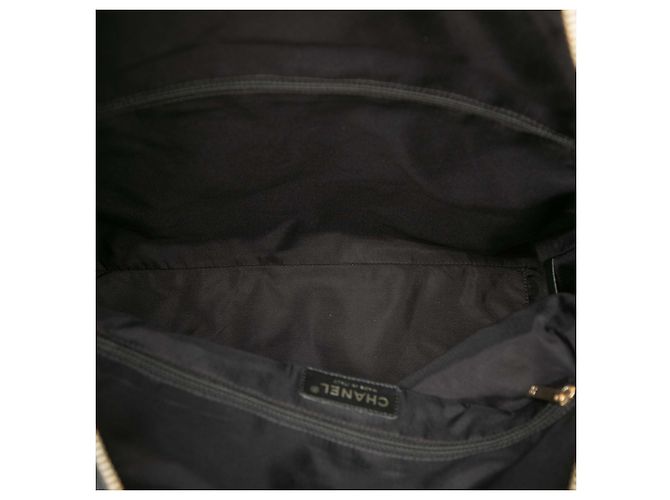 Borsa Tote Chanel New Travel Line in nylon nero - vista 4