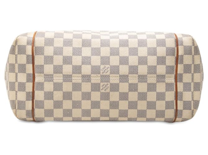 Louis Vuitton Damier Azur Totally MM Tote Bag Weiß - Ansicht 3