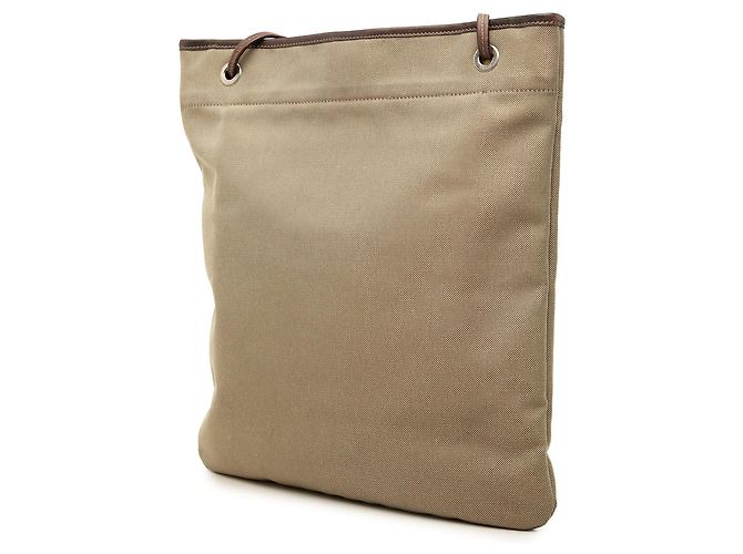Prada Canvas Canapa Logo Crossbody Beige - Ansicht 2