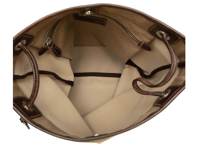 Prada Canvas Canapa Logo Crossbody Beige - Ansicht 4