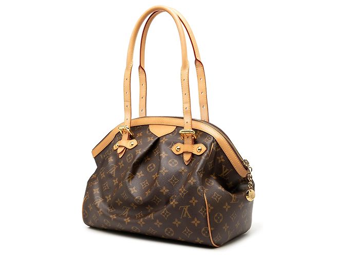 Borsa a tracolla Louis Vuitton Monogram Tivoli GM Marrone - vista 2