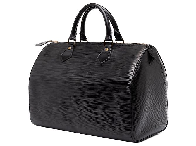 Black Louis Vuitton Epi Speedy 30 Boston Bag - view 2