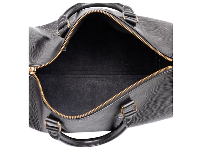 Black Louis Vuitton Epi Speedy 30 Boston Bag - view 4