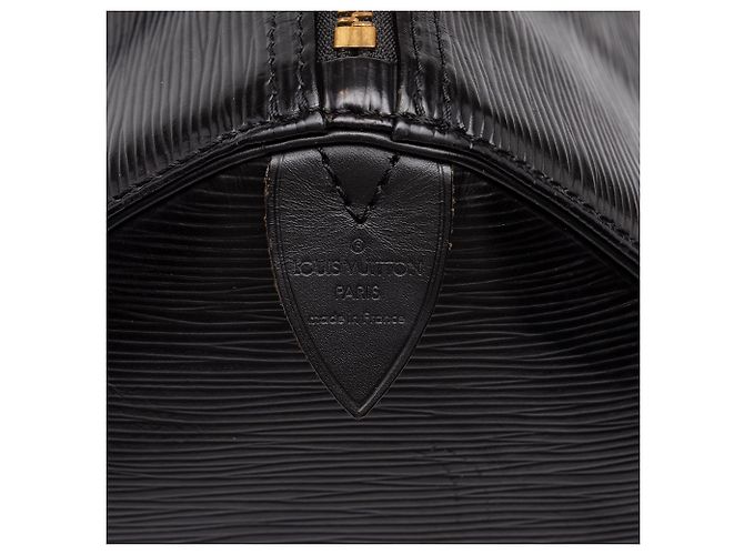 Black Louis Vuitton Epi Speedy 30 Boston Bag - view 5