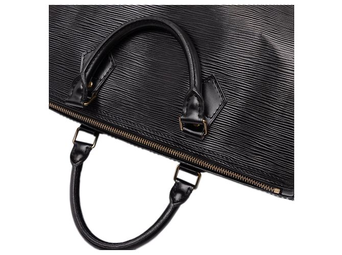 Black Louis Vuitton Epi Speedy 30 Boston Bag - view 7
