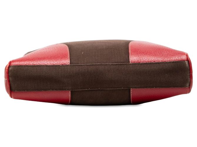 Bolsa Prada Canvas Canapa castanha Marrom - vista 3