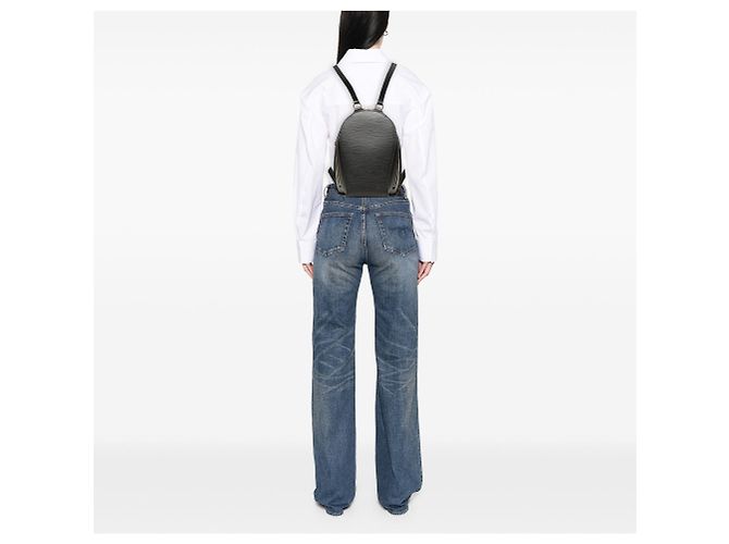 Louis Vuitton Epi Mabillon Rucksack Schwarz - Ansicht 7