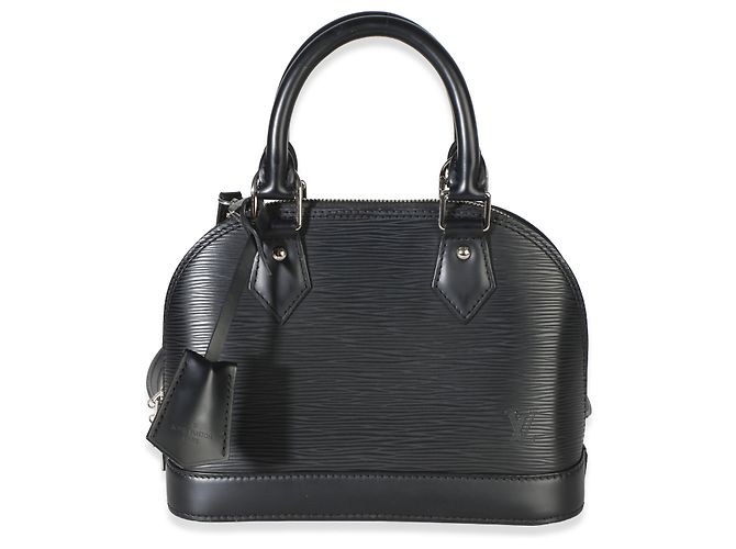 Louis Vuitton Black Epi Alma BB Nero - vista 8