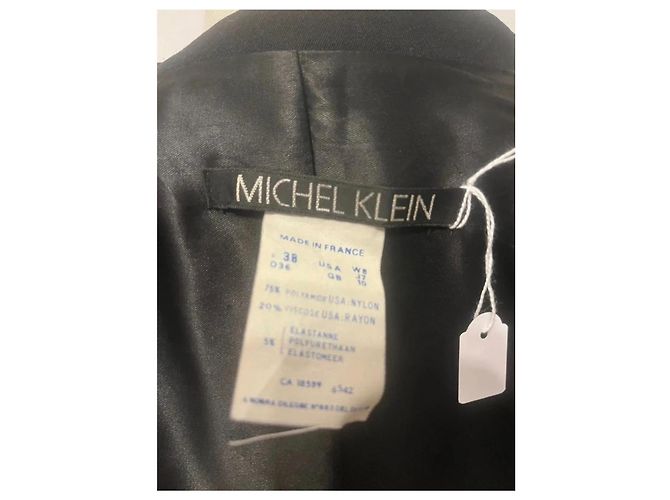 Blazer nero MICHEL KLEIN - vista 4