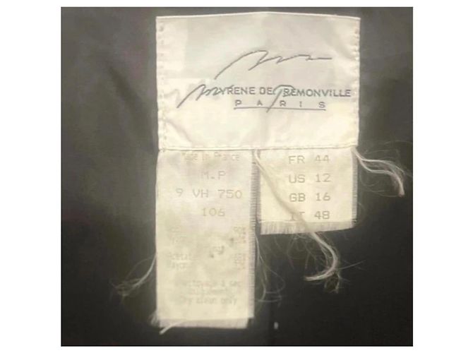Autre Marque Blazer marino Myrène de Prémonville Negro - vista 4