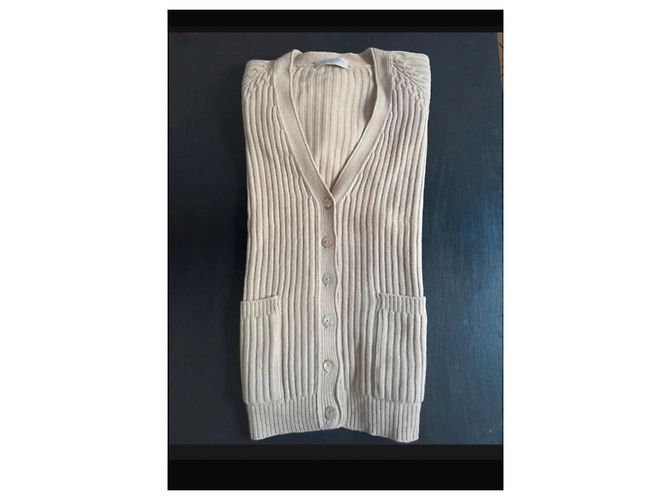 Christian Dior Kaschmir-Cardigan beige - Ansicht 2