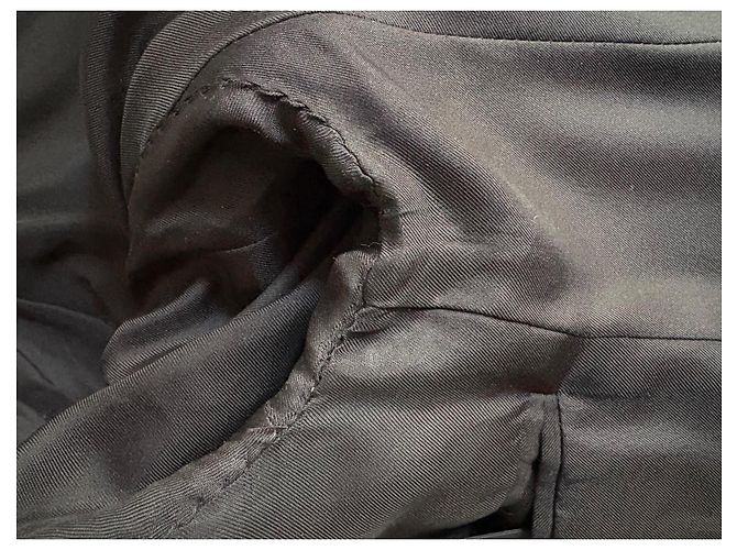 Autre Marque Saint Laurent schwarzer Wollblazer - Ansicht 9