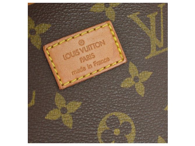Louis Vuitton Saumur Monogram Canvas 35 Marrone - vista 4