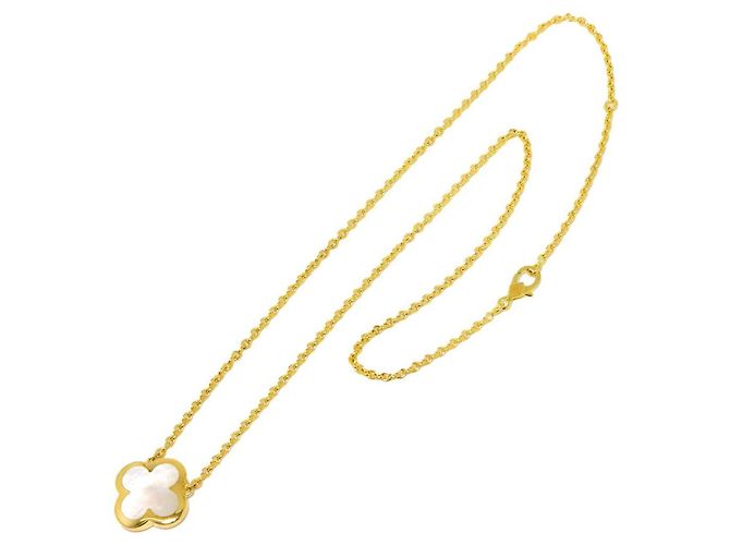 Collier Pure Alhambra en nacre Van Cleef & Arpels - vue 2