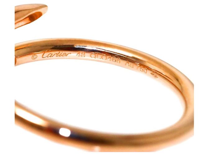 Anello Cartier Juste un Clou Small in oro rosa 18K - vista 4